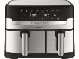 MOULINEX Airfryer Dual Easy Fry & Grill (EZ905D20)