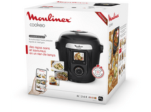 Charger l&#39;image dans la galerie, MOULINEX Cookeo wifi 9-in-1 - Multicuiseur (CE952810)
