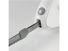 Charger l&#39;image dans la galerie, Gros plan d&#39;un couteau électrique avec une poignée grise.

