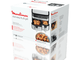 MOULINEX Airfryer Dual Easy Fry & Grill (EZ905D20)