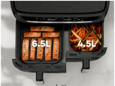 MOULINEX Ever Fry XXL Dual EZ9478F0 - Airfryer - Black - 1,5 kg - 2700 W