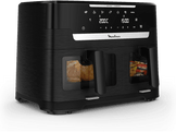 MOULINEX Ever Fry XXL Dual EZ9478F0 - Airfryer - Black - 1,5 kg - 2700 W