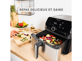 MOULINEX Friteuse à air Easy Fry Mega EZ855D20 en inox