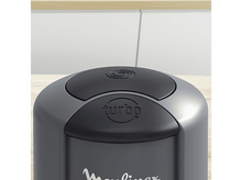 Charger l&#39;image dans la galerie, Robot culinaire gris et noir, vue de dessus, avec le mot turbo.
