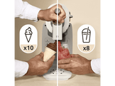 MOULINEX Machine à crème glacée et boissons glacées Freezi MJ803AF0