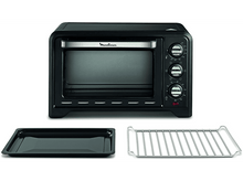 Charger l&#39;image dans la galerie, MOULINEX Mini four Optimo 19 L (OX444810) Four compact Noir
