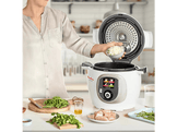 MOULINEX Multicuiseur Cookeo+ 180 recettes Blanc (CE851BA10)