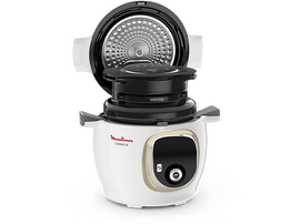 MOULINEX Multicuiseur Cookeo+ & Crisp (CE851 & EZ150800) Multicuiseur Blanc