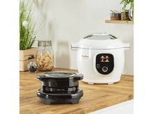 Charger l&#39;image dans la galerie, MOULINEX Multicuiseur Cookeo+ &amp; Crisp (CE851 &amp; EZ150800) Multicuiseur Blanc
