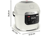 MOULINEX Multicuiseur Airfryer MZ7311FO Beige Multicuiseur airfryer