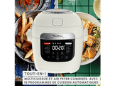 MOULINEX Multicuiseur Airfryer MZ7311FO Beige Multicuiseur airfryer