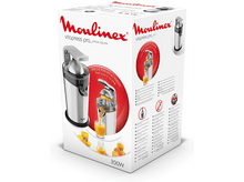 Charger l&#39;image dans la galerie, Boîte de presse-agrumes Moulinex Vitapress Pro avec un presse-agrumes sur le devant. Fond blanc.
