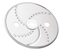 Charger l&#39;image dans la galerie, Lame de robot culinaire en plastique transparent avec de nombreux petits trous.
