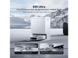 MOVA E50 Ultra - Aspirateur robot - Avec Fonction serpillère - Blanc