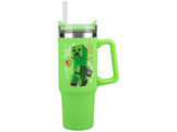Mug de voyage XL Minecraft 900ml avec paille Vert (PP14600MCF)
