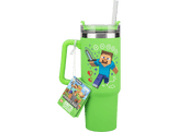 Mug de voyage XL Minecraft 900ml avec paille Vert (PP14600MCF)