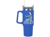 Mug de voyage XL Stitch 900ml avec paille Bleu (PP14794LS)