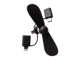 MYA MFBLACK 3-en-1 Mini ventilateur USB