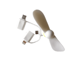 MYA MFWHITE 3-en-1 Mini ventilateur USB