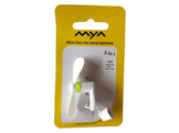 MYA MFWHITE 3-en-1 Mini ventilateur USB