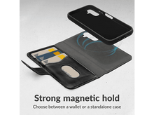 Charger l&#39;image dans la galerie, MYSTYLE Cover 2-in-1 Magnet Gelly Wallet Samsung Galaxy A36/A56 Black (80731)
