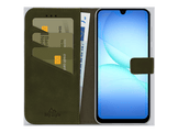 MYSTYLE Flex Wallet Étui de téléphone pour Samsung Galaxy A17/A26 Forest Green