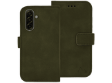 MYSTYLE Flex Wallet Étui de téléphone pour Samsung Galaxy A17/A26 Forest Green