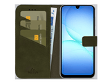 MYSTYLE Flex Wallet Étui de téléphone pour Samsung Galaxy A17/A26 Forest Green