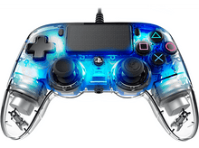 Charger l&#39;image dans la galerie, NACON Manette filaire Compacte Lumineuse PS4 Bleu (PS4OFCPADCLBLUE)
