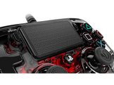 NACON Manette filaire Compacte Lumineuse PS4 Rouge (PS4OFCPADCLRED)