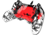 NACON Manette filaire Compacte Lumineuse PS4 Rouge (PS4OFCPADCLRED)
