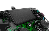 NACON Manette filaire Compacte Lumineuse PS4 Vert (PS4OFCPADCLGREEN)