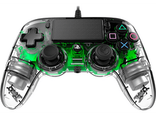 Charger l&#39;image dans la galerie, NACON Manette filaire Compacte Lumineuse PS4 Vert (PS4OFCPADCLGREEN)
