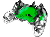 NACON Manette filaire Compacte Lumineuse PS4 Vert (PS4OFCPADCLGREEN)