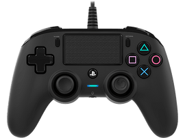 NACON Manette filaire Compacte PS4 Noir (PS4OFCPADBLACK)