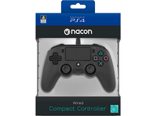 Charger l&#39;image dans la galerie, NACON Manette filaire Compacte PS4 Noir (PS4OFCPADBLACK)
