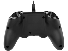 Charger l&#39;image dans la galerie, Arrière d&#39;une manette de jeu noire avec des boutons et un câble. Le câble est en haut.
