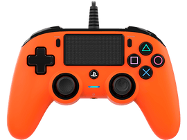 NACON Manette filaire Compacte PS4 Orange (PS4OFCPADORANGE)