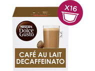 NESCAFE DOLCE GUSTO CAFÉ AU LAIT DÉCAFÉINÉ