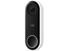 Charger l&#39;image dans la galerie, NEST LABS Sonnette vidéo Smart Nest Hello filaire Noir (8VR1S5-SEU0) Sonnette vidéo Blanc
