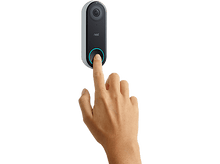 Charger l&#39;image dans la galerie, NEST LABS Sonnette vidéo Smart Nest Hello filaire Noir (8VR1S5-SEU0)
