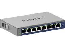 Charger l&#39;image dans la galerie, NETGEAR Switch 8 port Gigabit Prosafe Plus Gris (GS108E-400EUS)
