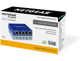 NETGEAR Switch de bureau 5 ports ProSafe Unmanaged Gris (GS105GE)