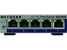 Charger l&#39;image dans la galerie, NETGEAR Switch Prosafe Gigabit Plus Ethernet 5 ports Gris (GS105E-200PES)
