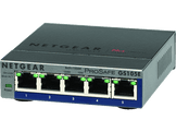 NETGEAR Switch Prosafe Gigabit Plus Ethernet 5 ports Gris (GS105E-200PES)