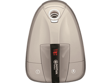 Charger l&#39;image dans la galerie, Vue de dessus d&#39;un aspirateur beige Nilfisk Select sur fond blanc.
