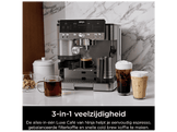 NINJA  Luxe Café Premier 3-en-1 Machine à expresso - Machine à expresso semi-automatique - Capacité (réservoir d'eau): 2 l - Argenté
