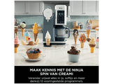 NINJA Sorbetière Creami SPIN NC701BU Gris