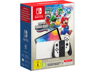 NINTENDO Switch OLED Blanc + Super Mario Bros. Wonder + 12 mois Nintendo Switch Online