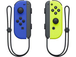 NINTENDO Switch Paire de manettes Joy-Con Bleu / Jaune